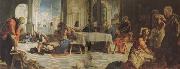 Jacopo Robusti Tintoretto The Washing of the Feet Spain oil painting artist